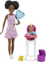 Barbie Aniversário do Bebê C/Cadeirão - Mattel