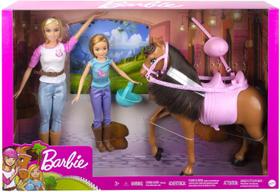 Barbie Aprendendo a Montar a Cavalo - Mattel GXD65