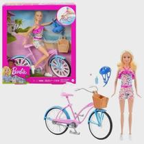 Barbie Bicicleta Com Boneca - Mattel HBY28