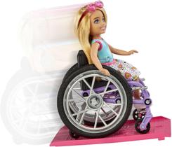 Barbie Boneca Chelsea Cadeira de Rodas - Mattel