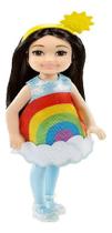 Barbie Boneca Chelsea Festa A Fantasia Arco Iris - Mattel