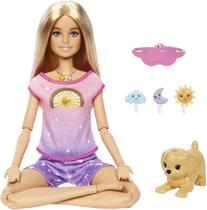 Barbie Boneca Medite Comigo Dia e Noite - Mattel