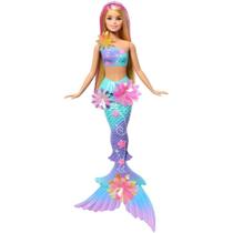 Barbie Boneca Sereia com Transformação de Flor - Mattel