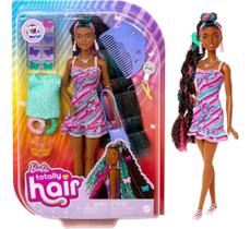 Barbie Boneca Totally Hair Morena - Mattel Barbie Boneca Totally Hair Morena - Mattel
