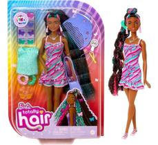 Barbie Boneca Totally Hair Morena - Mattel