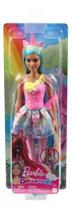 Barbie Boneca Unicórnio Chifre Rosa, Multicor, HGR21