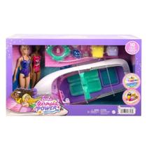 Barbie Bonecas e Barco Power Mermaid