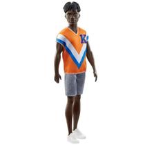 Barbie Boneco Ken Negro Com Camisa Esportiva 203 Mattel