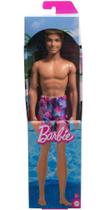 Barbie Boneco Ken Praia Piscina De Bermuda Estampada Mattel