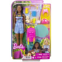 Barbie Brooklyn Dia De Acampamento Negra - Mattel HDF74-HDF72