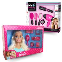 Barbie Busto Boneca P/ Pentear + My Beauty Hair Collection