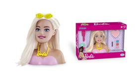 Barbie Busto Maquiagem Sparkle com Maquiagem Salão - Mattel - Pupee