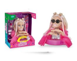 Barbie busto styling head extra - com 12 frases - mattel