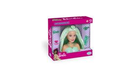 Barbie Busto - Styling Head Special Hair Verde -1219 -Pupee