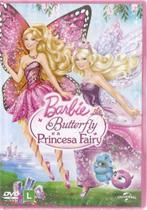 BARBIE BUTTERFLY E A PRINCESA FAIRY dvd original lacrado - universal