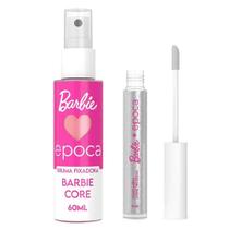 Barbie By Época Kit Bruma Fixadora + Gloss Labial