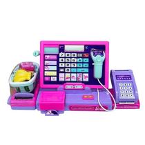 Barbie Caixa Registradora Unique Com Som E Calculadora - Fun