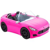 Barbie Carro Conversivel 2 Lugares Rosa 33Cm - Mattel Hbt92