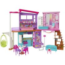 Barbie Casa De Férias Malibu Playset Boneca Brinquedo Infantil Completo Barbie Casa De Férias Malibu Playset Boneca Brinquedo Infantil Completo
