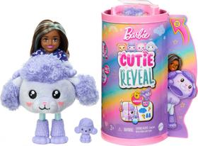 Barbie Chelsea Cutie Reveal - Boneca com 6 Surpresas e Mudança de Cor