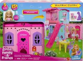 Barbie Chelsea Mansão Casa Bonecas Desdobrável 44 Cm 1 boneca e 15 Acessorios Mattel Barbie Chelsea Mansão Casa Bonecas Desdobrável 44 Cm 1 boneca e 15 Acessorios Mattel