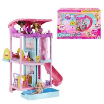 Kit Casa De Bonecas Com Moveis Escala Barbie Emily Estilo Princesa