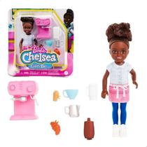 Barbie Chelsea Profissões Quero Ser Barista HKD95 - Mattel