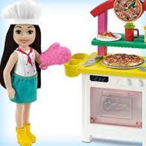 Barbie Chelsea Profissões Quero Ser Pizzaiola (7066)