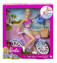 Barbie Ciclista Na Bicileta - Mattel Hby28