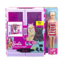 Barbie Closet Luxo Fashionista E Acessórios Guarda Roupa