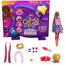 Barbie Color Reveal Penteados de Festa Roxo Mattel HBG38 Barbie Color Reveal Penteados de Festa Roxo Mattel HBG38