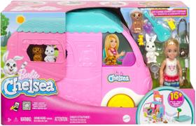 Barbie Conjunto de Brinquedo Chelsea Novo Camper - Mattel