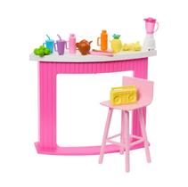 Barbie Conjunto Moveis Basicos Barraca Milkshake Mattel Hpt54