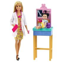 Barbie Conjunto Profissões Pediatra DHB63/GTN51 - Mattel
