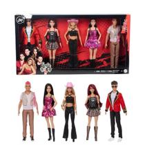 Barbie Conjunto Rebelde 5 Bonecas RBD - Mattel