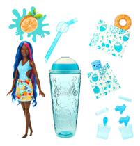 Barbie Copo De Frutas Color Reveal Surpresas Slime Boneca