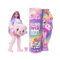 Barbie Cutie Reveal Camisetas Fofas Ursinho Mattel Hkr04