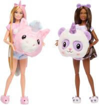 Barbie Cutie Reveal Conjunto De Brinquedo Festa Do Pijama - Mattel