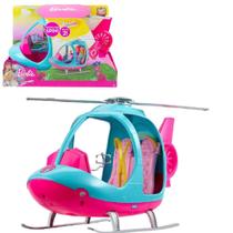 Barbie Dreamhouse Adventures Helicóptero Da Barbie 2 Lugares Explorar E Descobrir Mattel