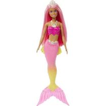 Barbie Dreamtopia Fantasy Sereia Roxa/Rosa/Zul 1 Unidade - Mattel