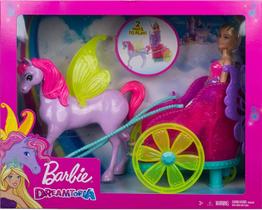 Barbie Dreamtopia Princesa com Carruagem - Mattel GJK53