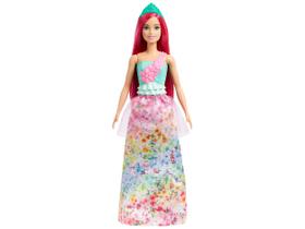 Barbie Dreamtopia Princesa Morena Cabelo Roxo Mattel