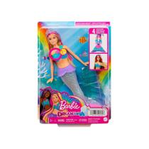 Barbie dreamtopia sereia luzes e brilhos