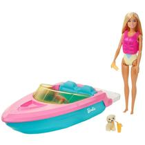 Barbie estate barbie barco com boneca mattel