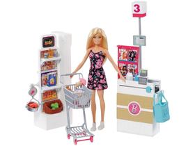 Barbie Estate Supermercado Com Boneca 32cm - Mattel