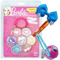 Barbie Estojo Flor com Miçangas + Kit Frozen Disney A