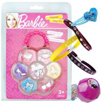 Barbie Estojo Flor com Miçangas + Kit Frozen Disney C