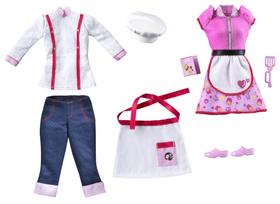 Barbie Eu Posso Ser Conjunto de Moda Restaurante Roupas para Boneca Barbie Eu Posso Ser Conjunto de Moda Restaurante Roupas para Boneca