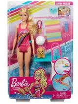 Barbie Explorar E Descobrir Barbie Nadadora Ghk23 - Mattel