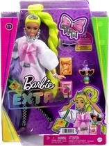 Barbie Extra Cabelo Verde Neon - Mattel HDJ44